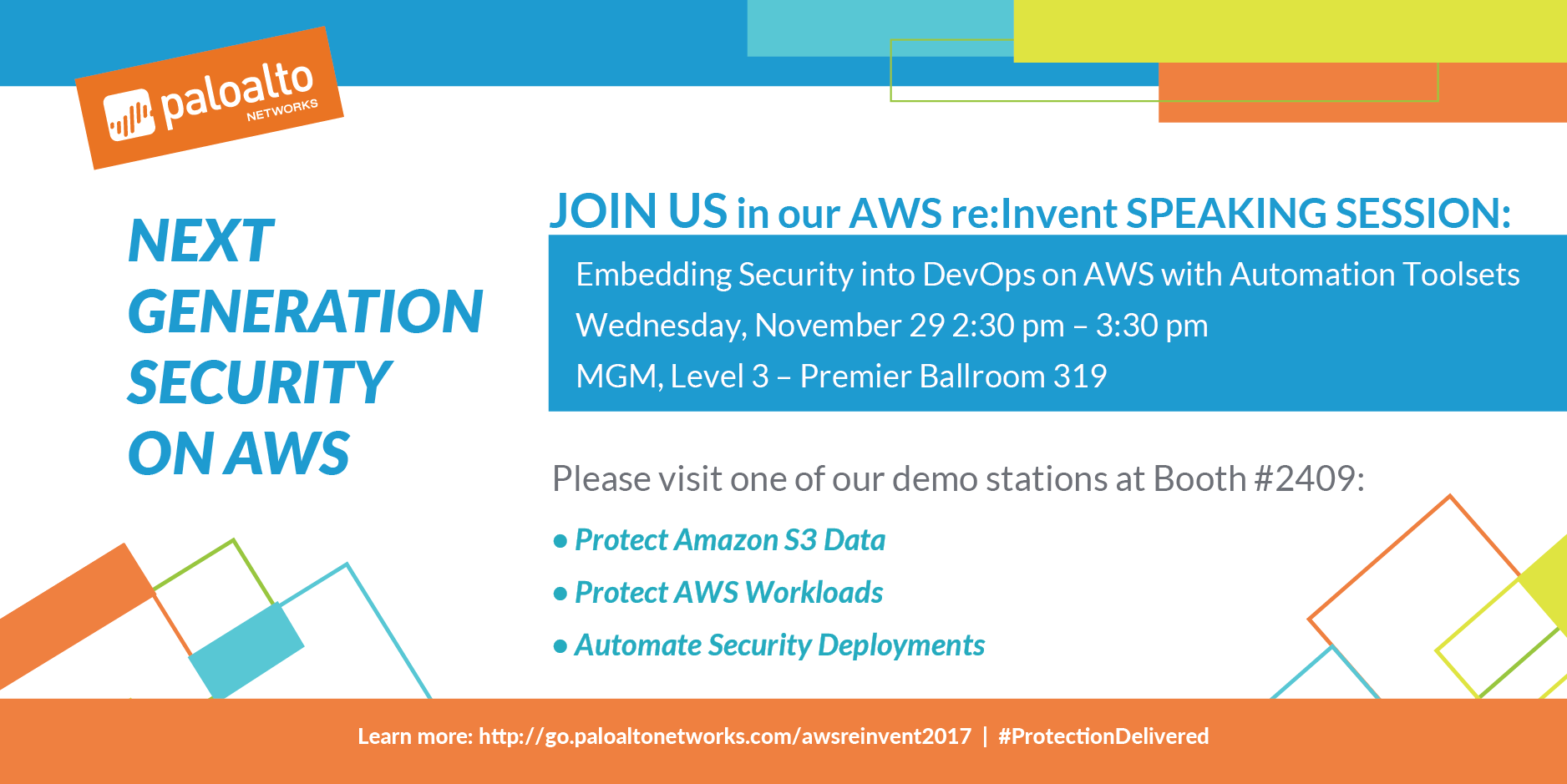 Palo Alto Networks at AWS re:Invent: Amazon GuardDuty Integration and Networking Competency Achieved