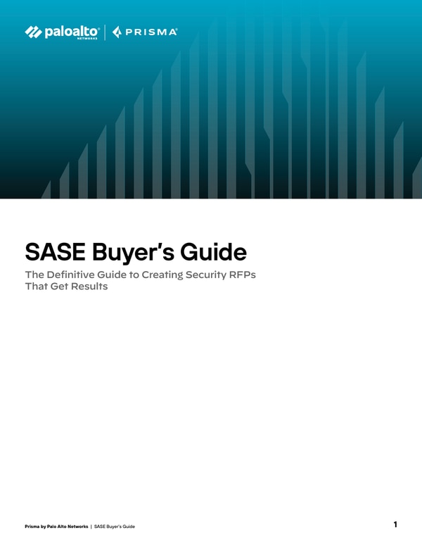 Prisma SASE Buyers Guide