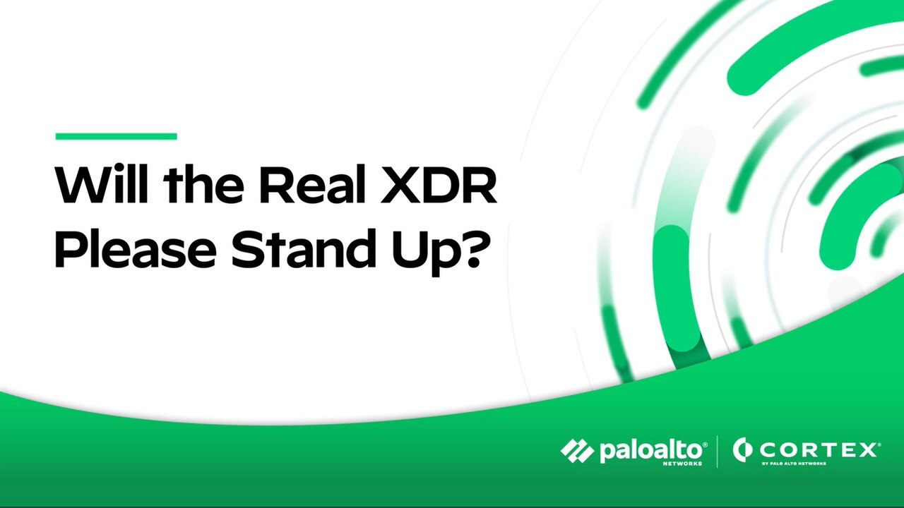 Video: Will the Real XDR Please Stand Up?