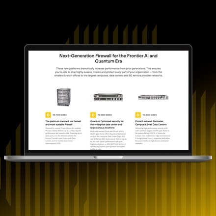 PA-series: Next-Generation Firewall for the Frontier AI and Quantum Era