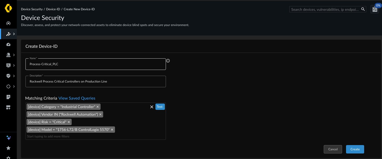OT Advanced Device ID
