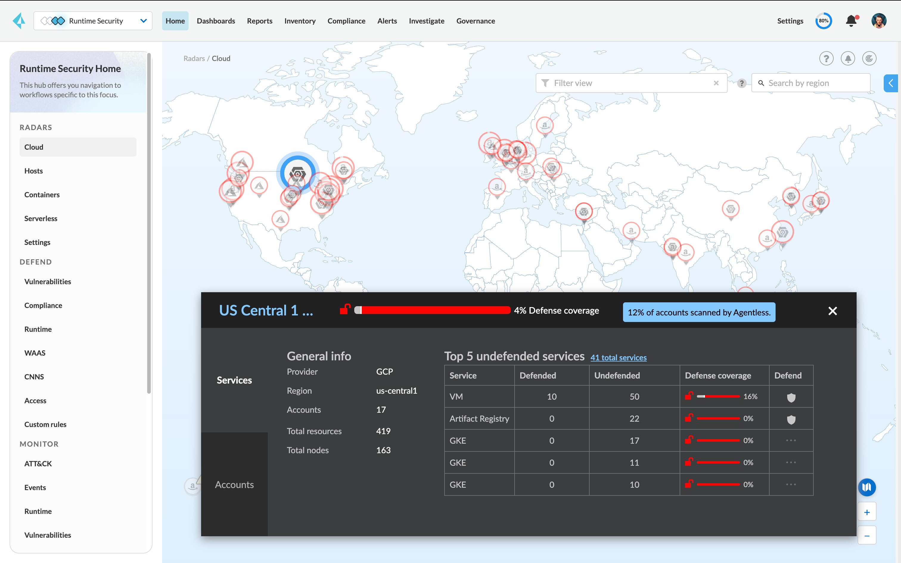 Cloud Workload Protection Platform Hero Front Image