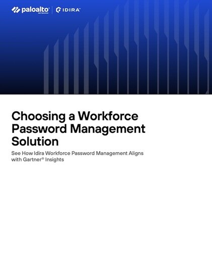 Choosing the Right Workforce Password Management Solution			