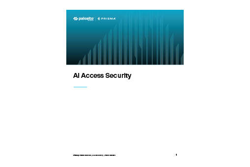 AI Access Security Datasheet