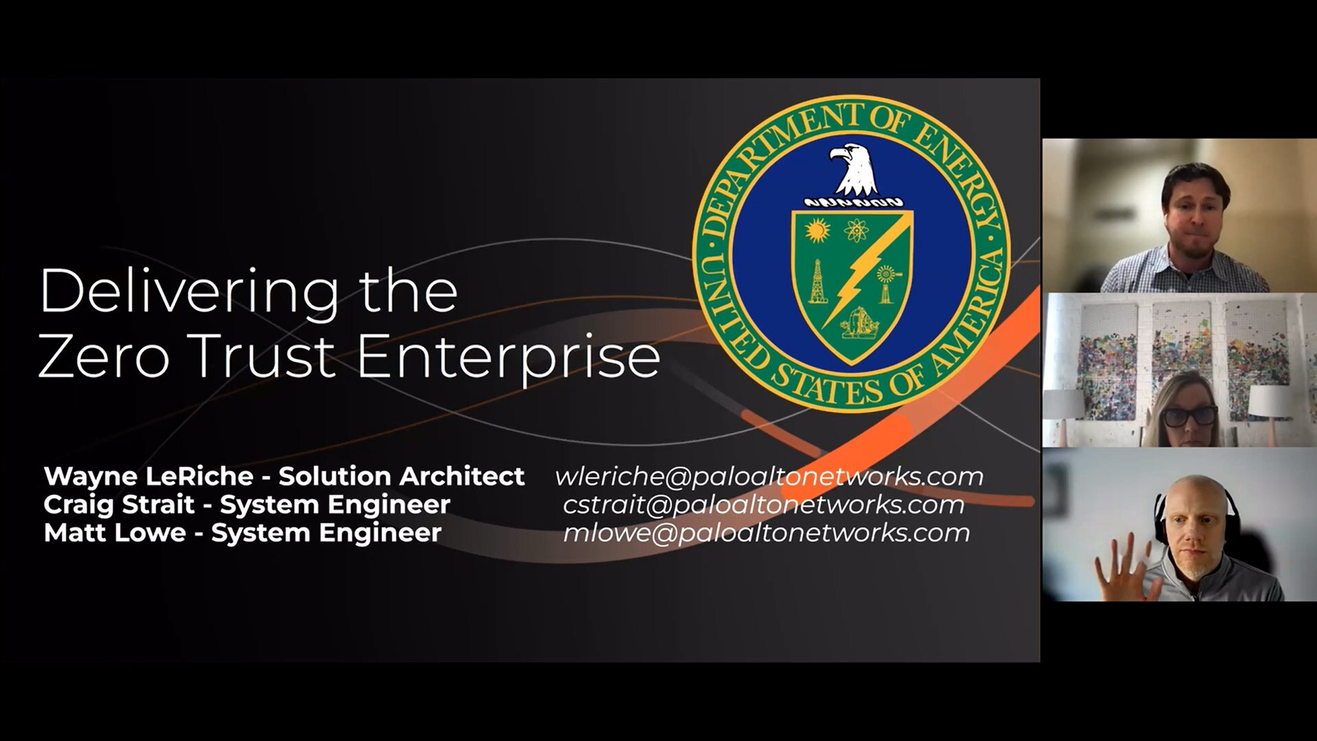 Implementing Zero Trust Architecture in the National Laboratories and DOE Sites