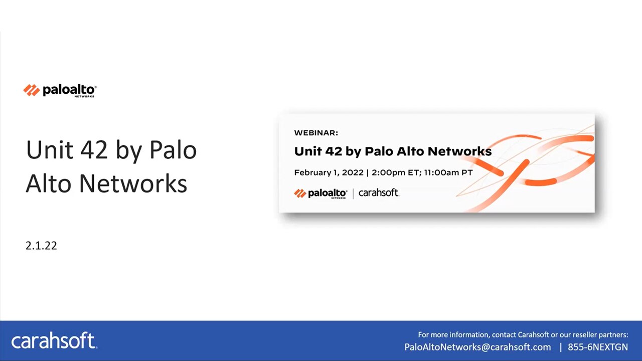 Unit 42 by Palo Alto Networks